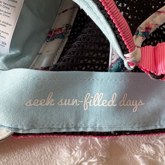 IVIVVA LULULEMON Youth Hat Multi-Color XS/S Activewear Athleisure Golf Beachy - Picture 5 of 10